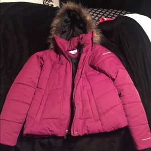 Purple Columbia Coat